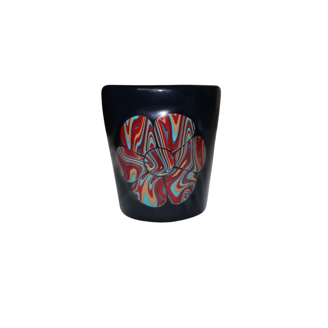 Winchester Mystery House Retro Groovy Shot Glass