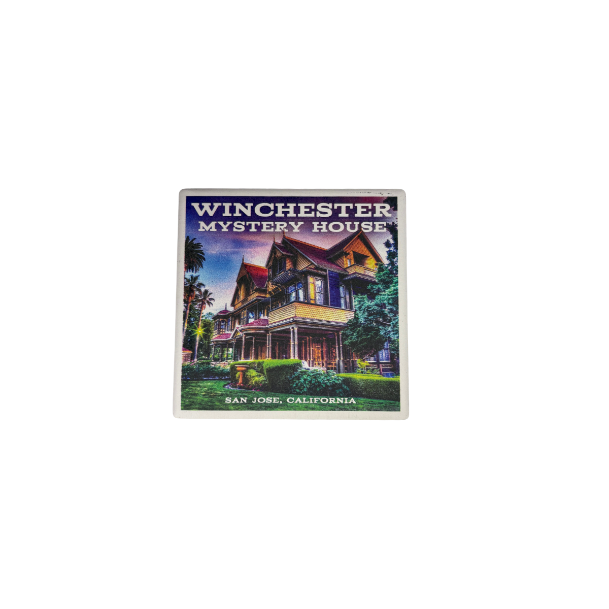 Winchester Mystery House Photo Coaster