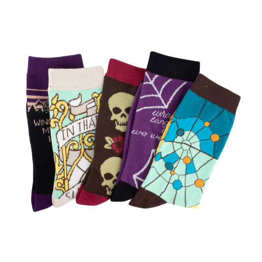 Winchester Mystery House Socks (Woman Sizing, Multiple Designs Available)