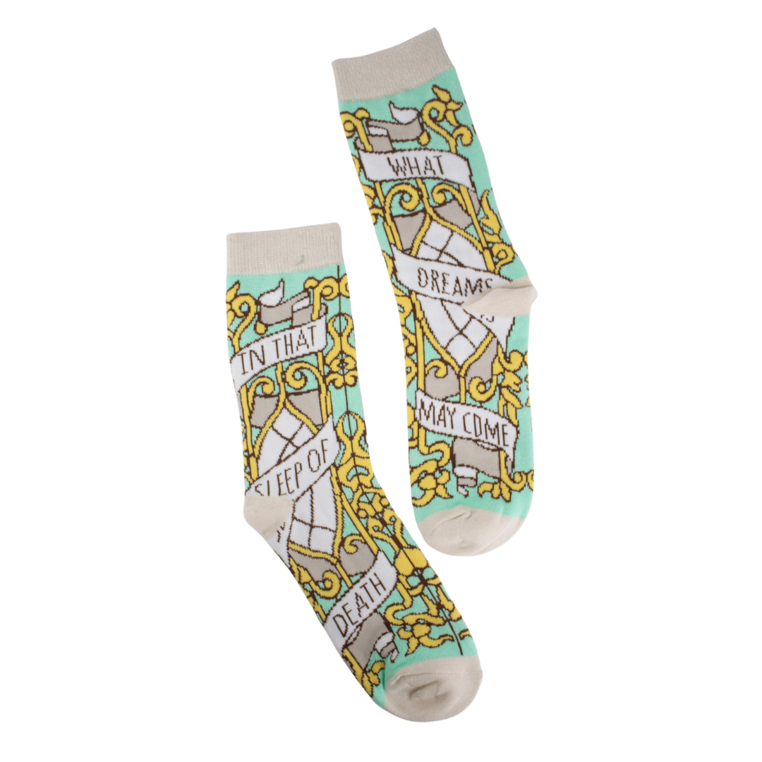 Winchester Mystery House Socks (Woman Sizing, Multiple Designs Available)