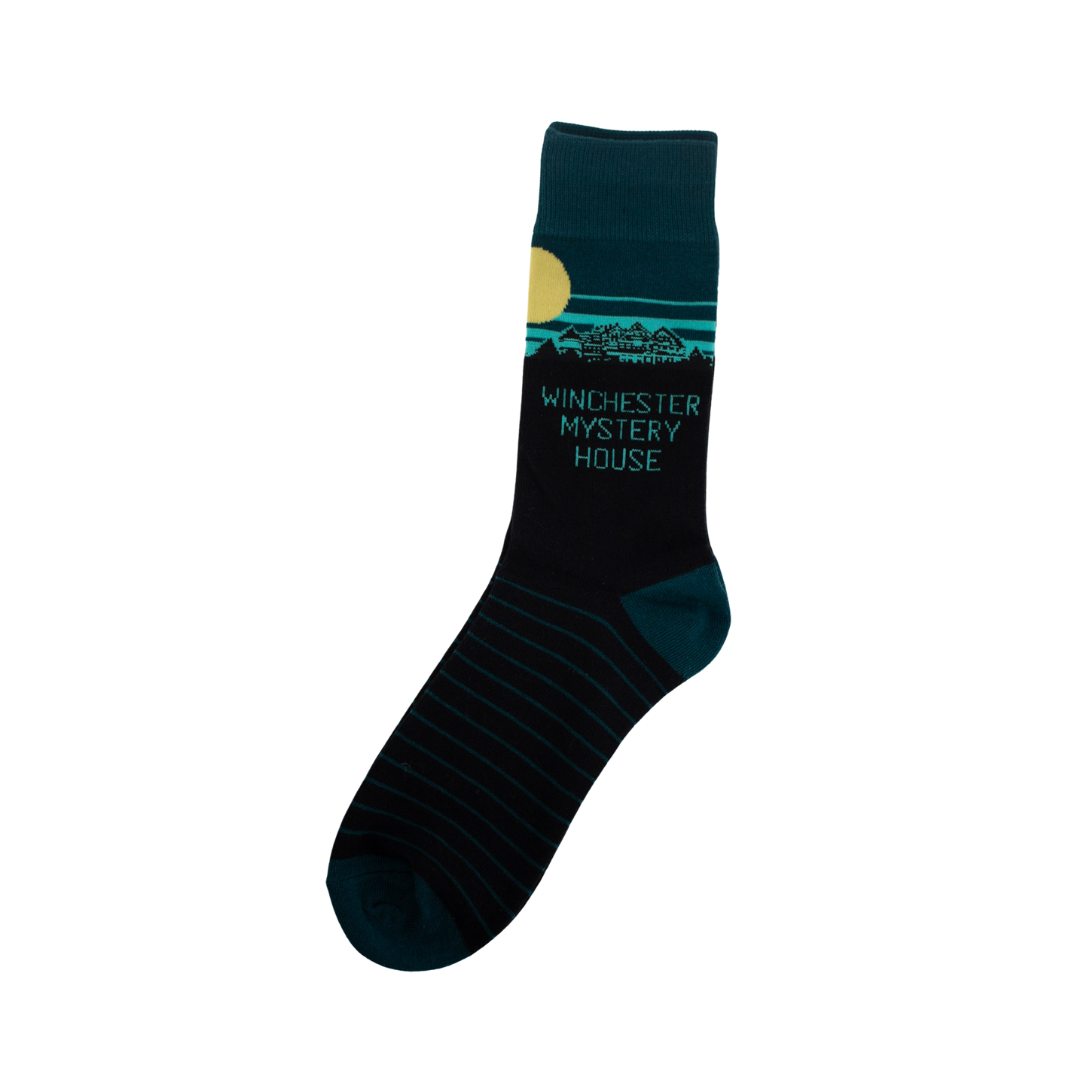 Winchester Mystery House Socks (Unisex Sizing, Multiple Designs Available)