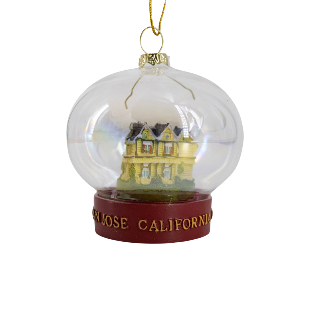Winchester Mystery House Glass Ornament