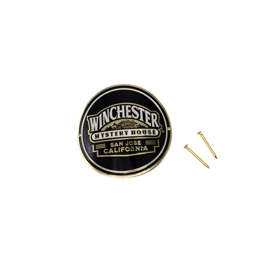 Winchester Mystery House Walking Stick Medallion