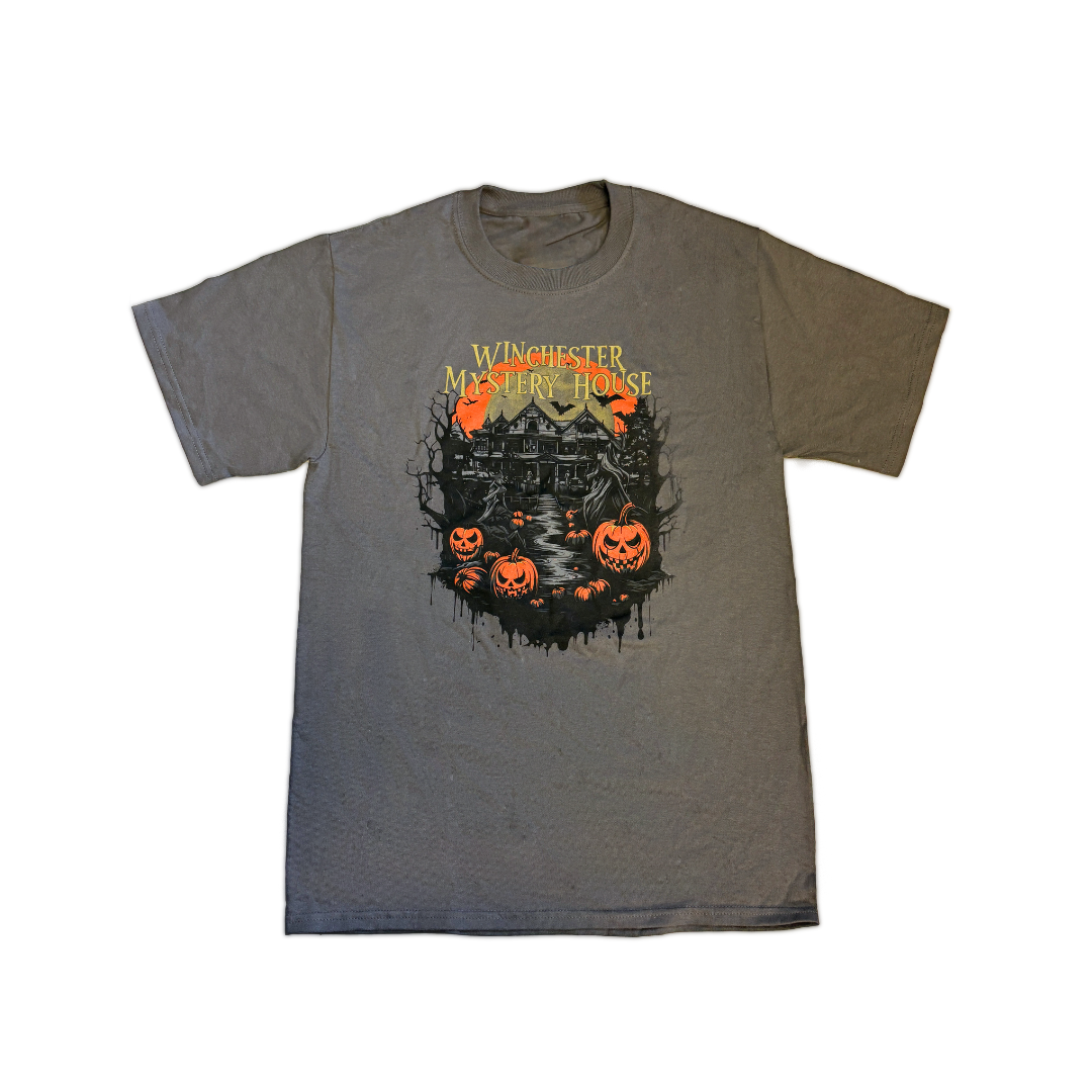 Winchester Mystery House Pumpkin Patch Halloween T-Shirt