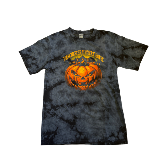 Winchester Mystery House Pumpkin Tie-Dye T-Shirt