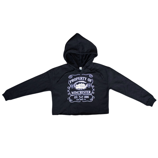 Cropped Skeleton Key Club Sweatshirt