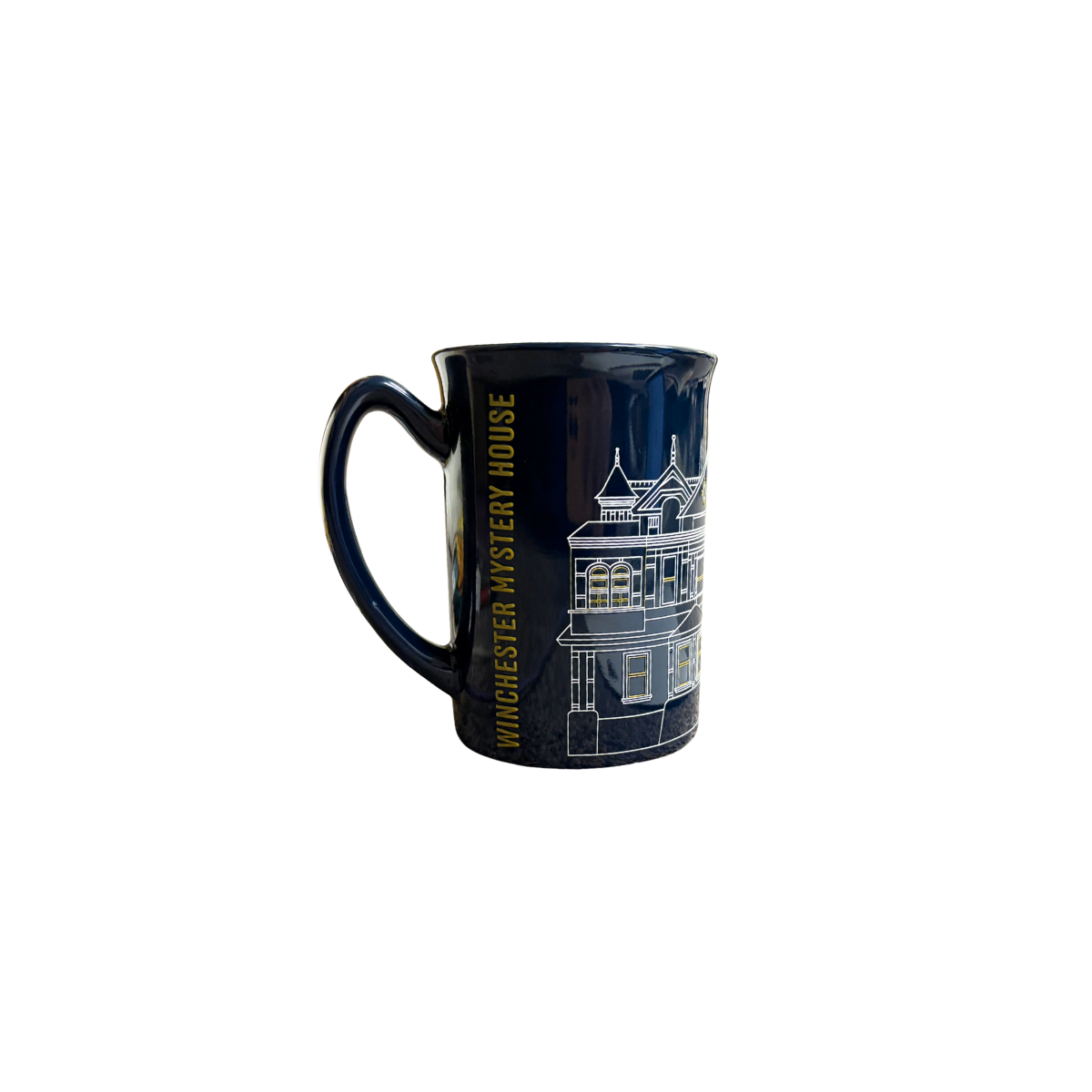 Winchester Mystery House Line Sketch Mug