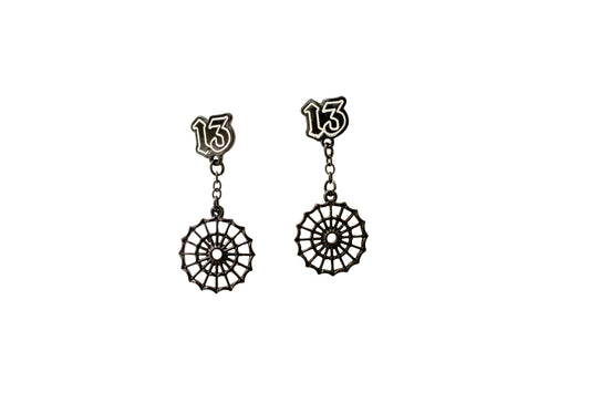 Thirteen Spider Web Earrings