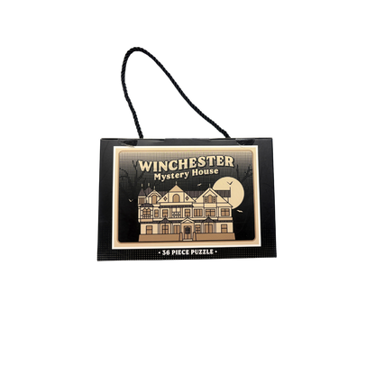 Winchester Mystery House Night Scene Puzzle - 36 Pieces