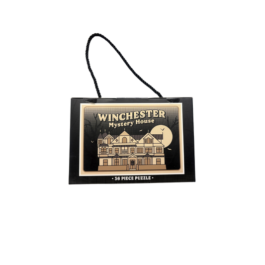 Winchester Mystery House Night Scene Puzzle - 36 Pieces