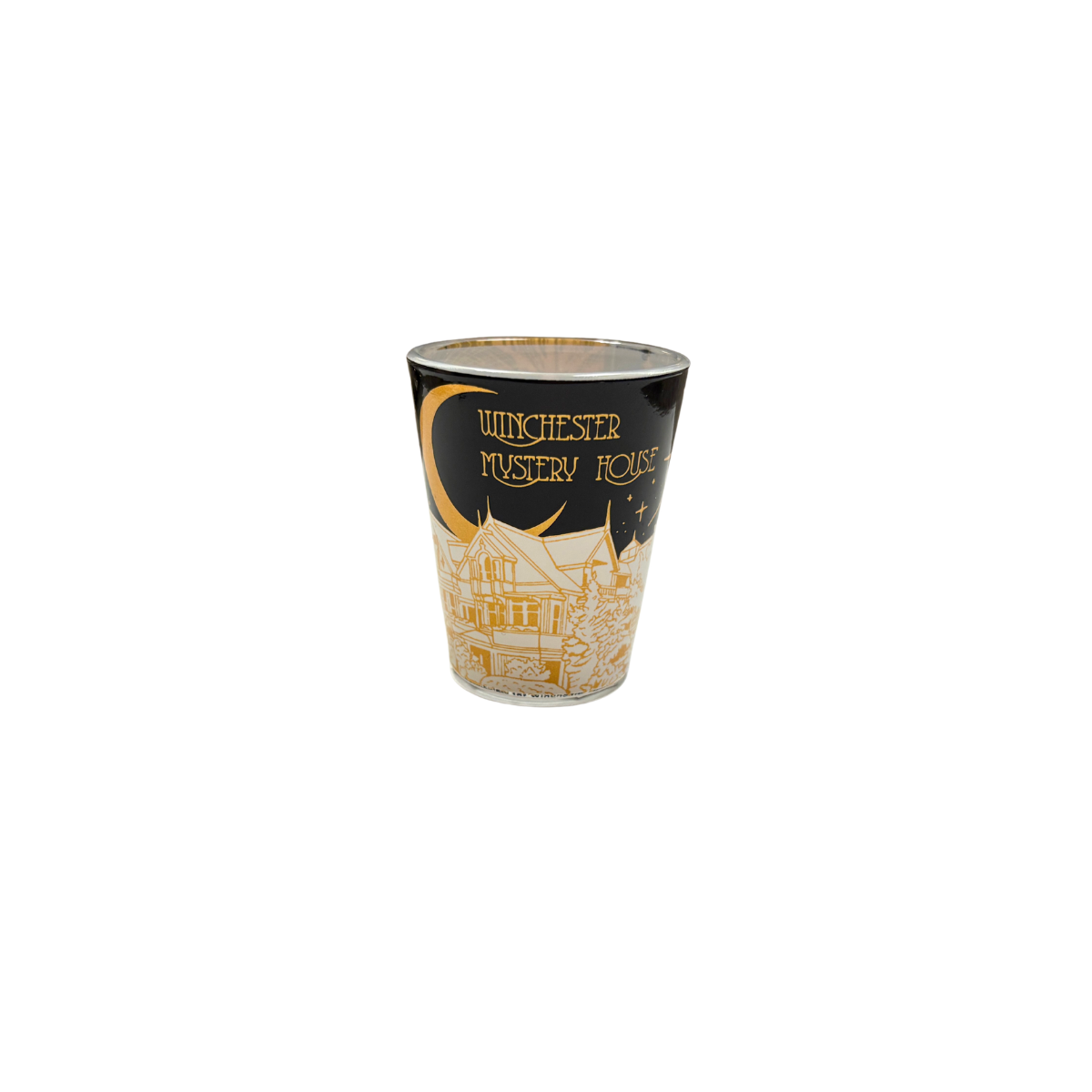 Winchester Mystery House Celestial Night Shot Glass