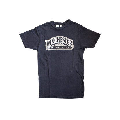 Winchester Mystery House Vintage Logo Tee - Denim