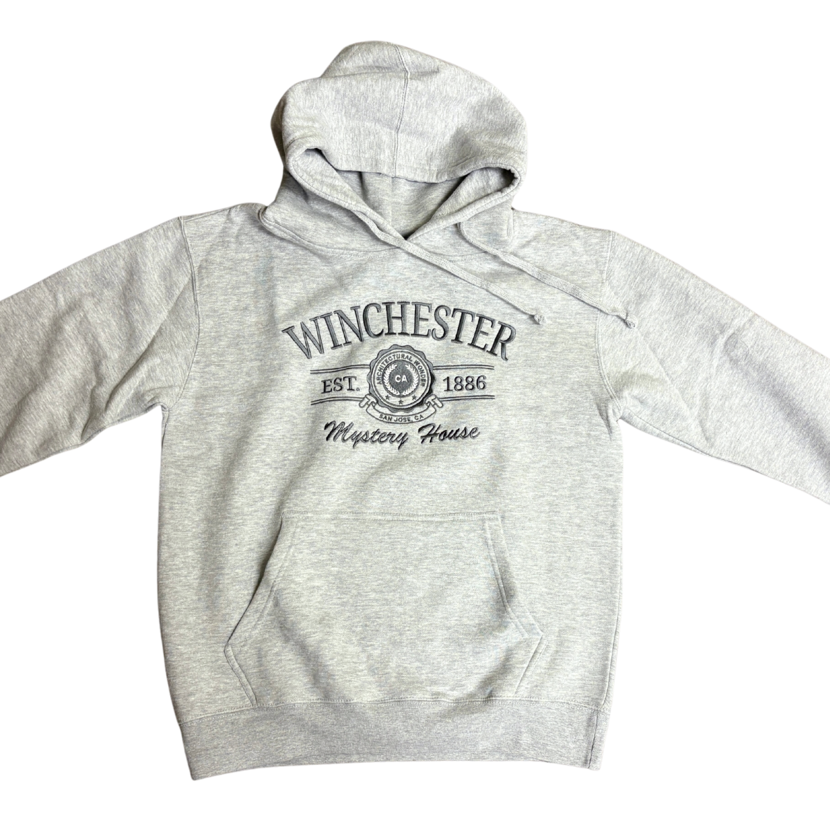 Winchester Mystery House Gray Est. 1886 Hoodie