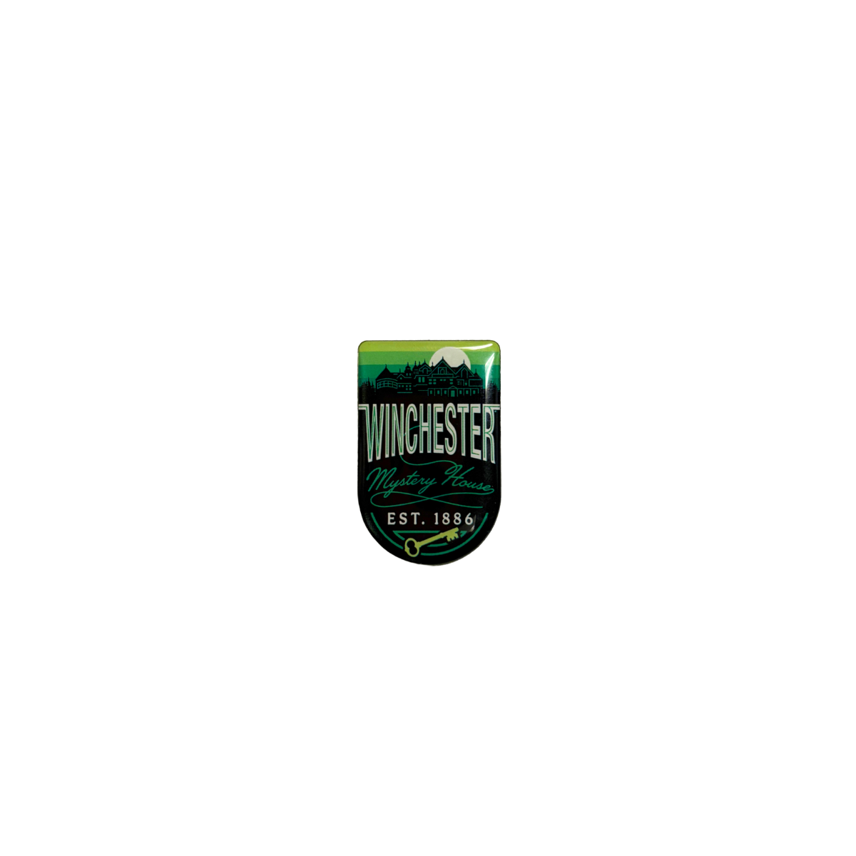 Winchester Mystery House Retro Lapel Pin