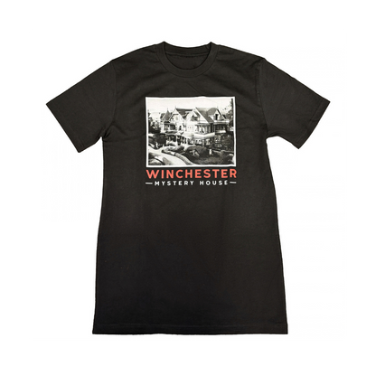 Winchester Mystery House Vintage Postcard Tee