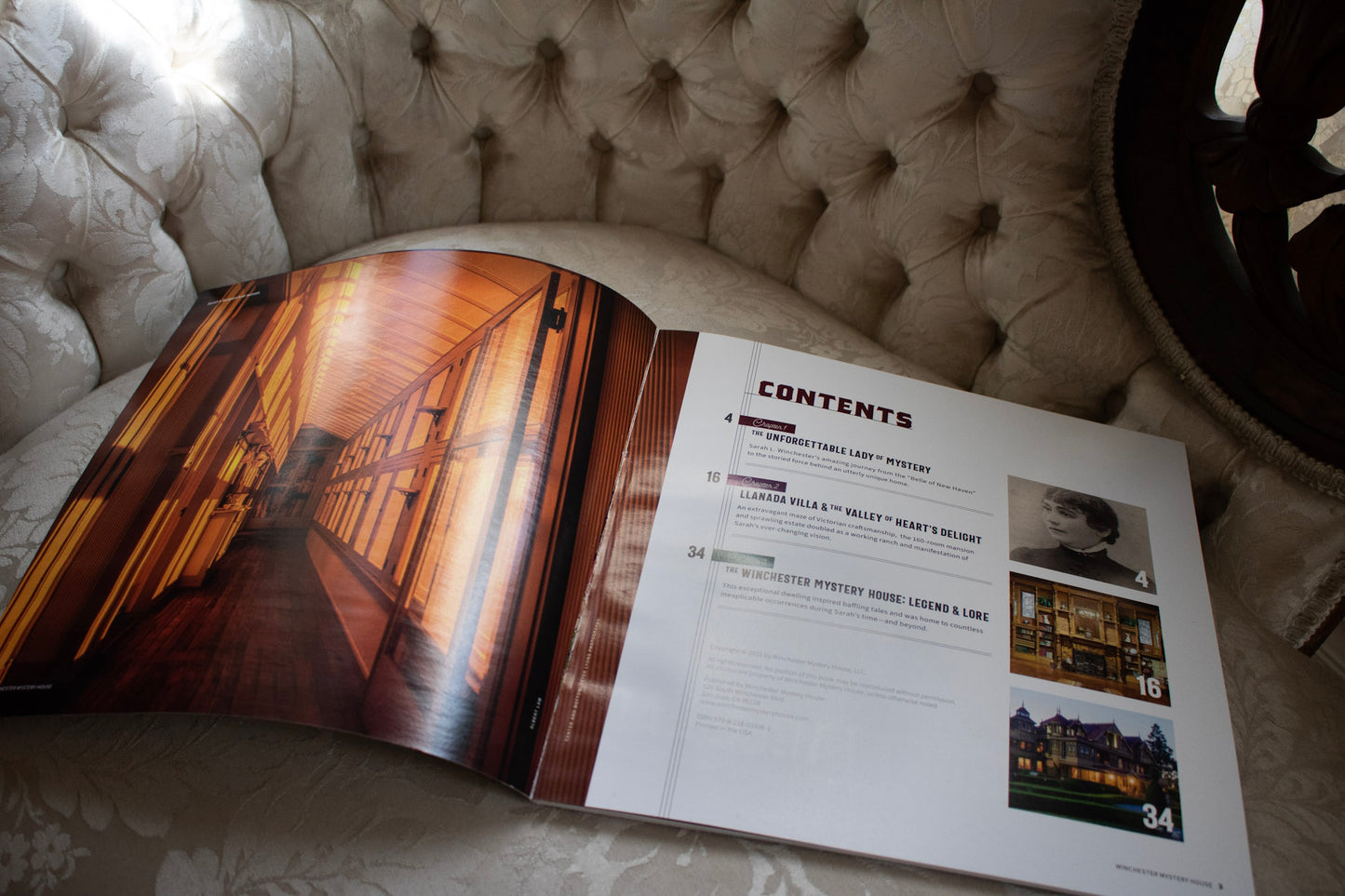 Official Winchester Mystery House Souvenir Book