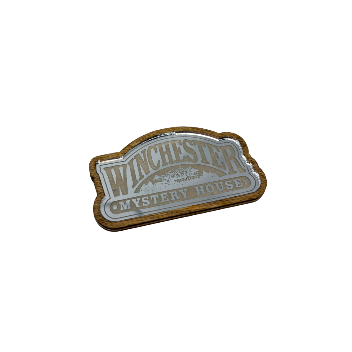 Winchester Mystery House Mirror Magnet