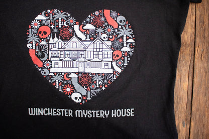 Winchester Mystery House Heart Tee