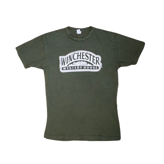 Winchester Mystery House Vintage Logo Tee - Olive
