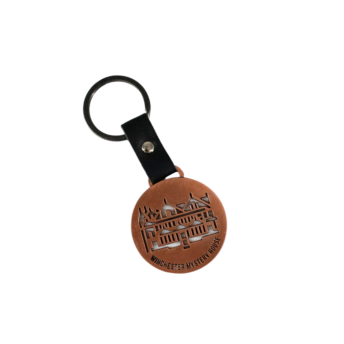 Winchester Mystery House Etched Keychain