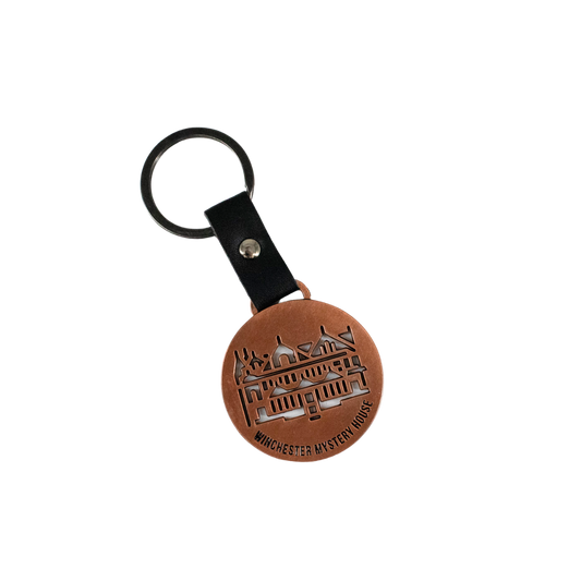 Winchester Mystery House Etched Keychain