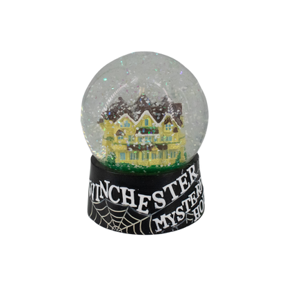 Winchester Mystery House Floral Spiderweb Snow Globe