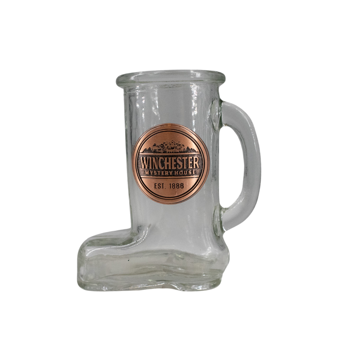 Winchester Mystery House Boot Shot Glass