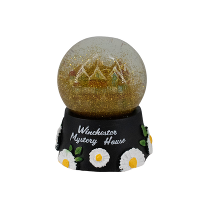 Winchester Mystery House Floral Snow Globe