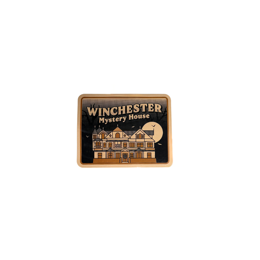 Winchester Mystery House Retro Sticker