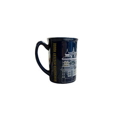 Winchester Mystery House Line Sketch Mug